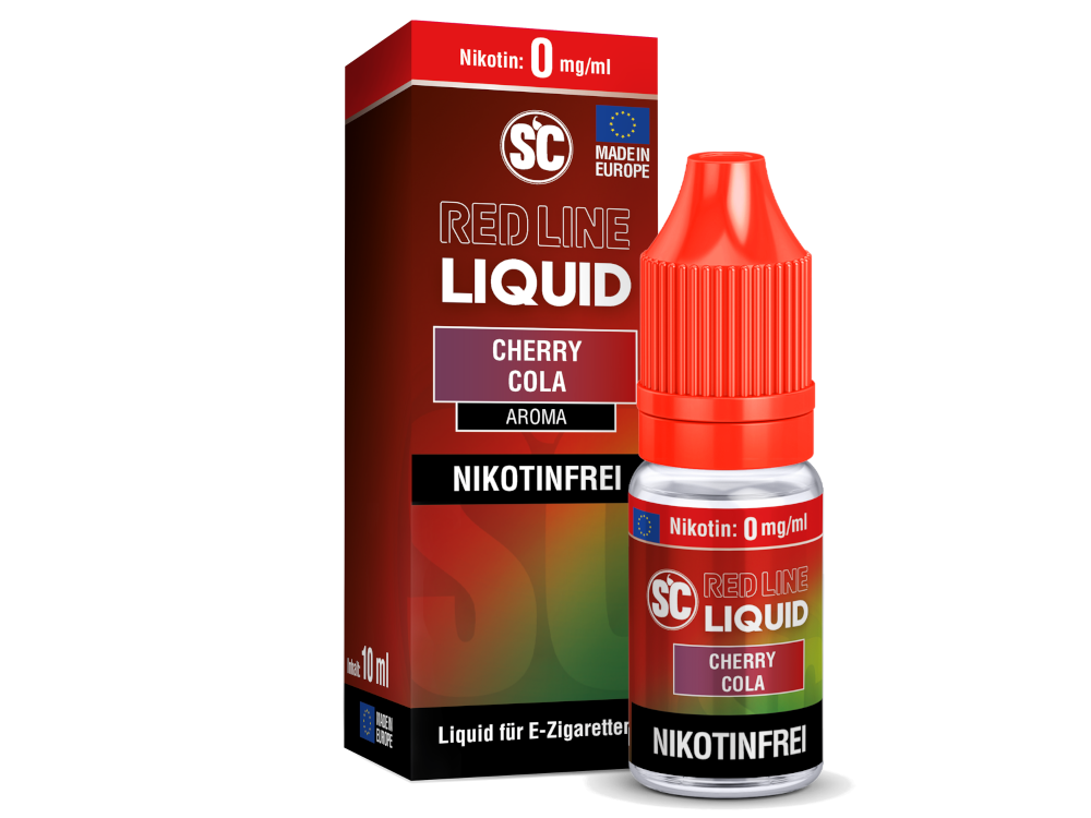 SC - Red Line - Cherry Cola - Nikotinsalz Liquid Genuss