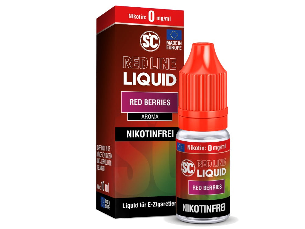 SC Red Line Nikotinsalz Liquid Red Berries Aroma Boost