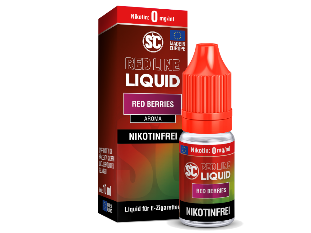 SC Red Line Nikotinsalz Liquid Red Berries Aroma Boost