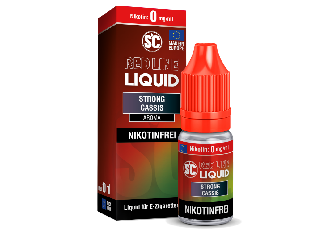SC - Red Line - Strong Cassis V2 - Nikotinsalz Liquid