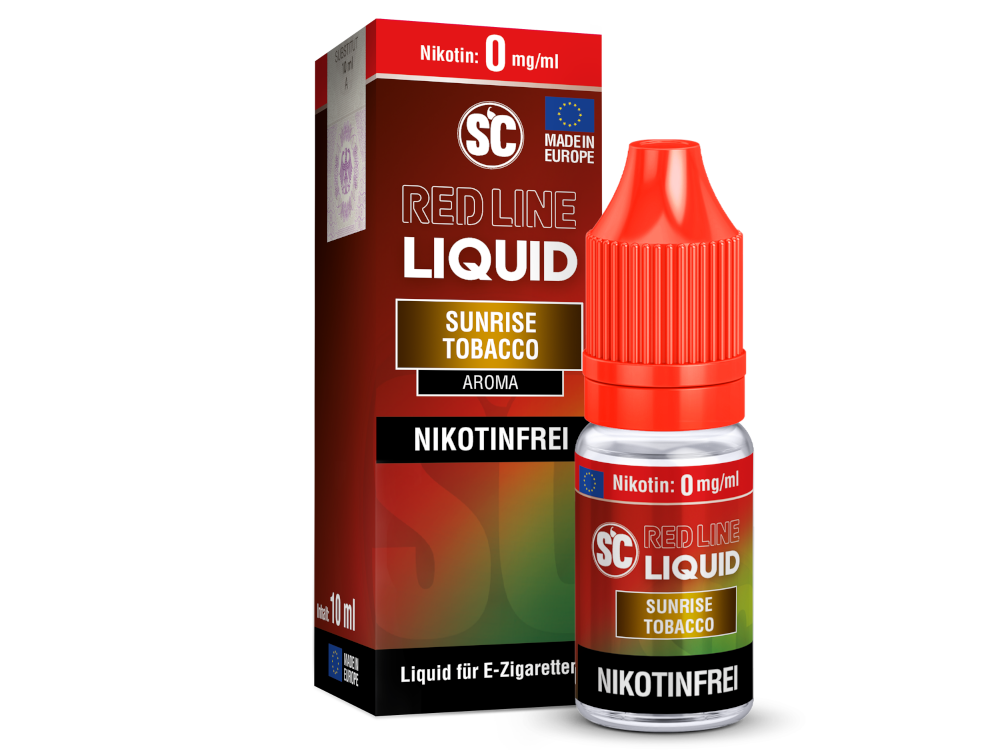 SC Red Line Sunrise Tobacco Nikotinsalz Liquid Aromatisch