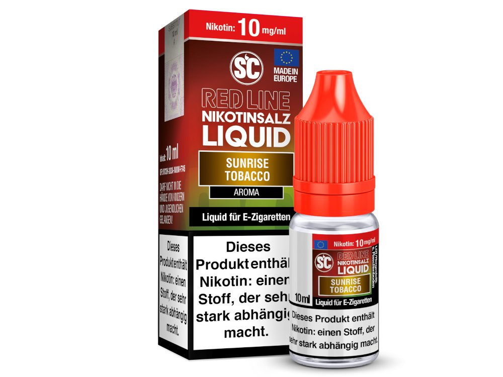 SC Red Line Sunrise Tobacco Nikotinsalz Liquid Aromatisch