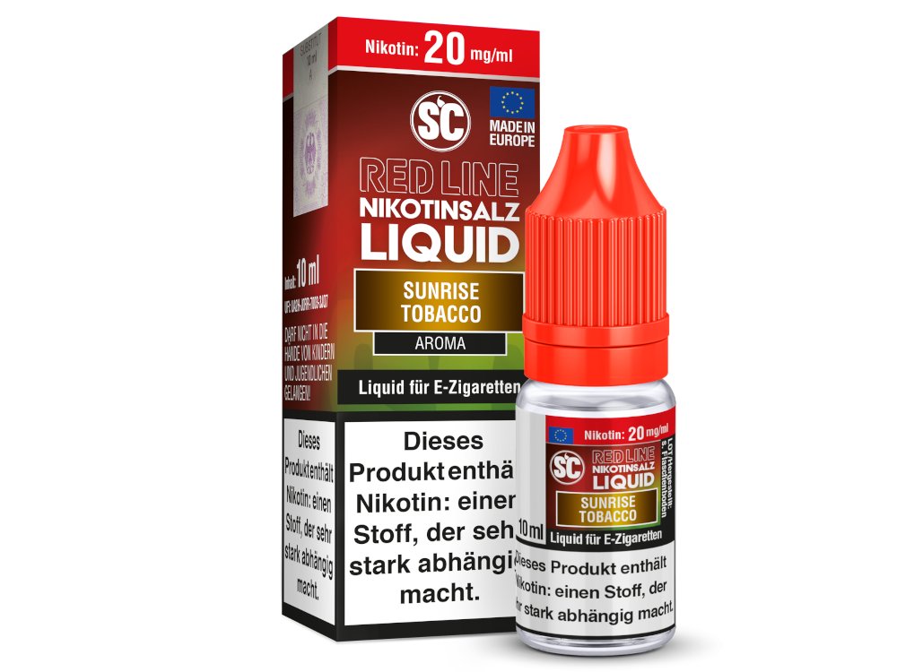 SC Red Line Sunrise Tobacco Nikotinsalz Liquid Aromatisch