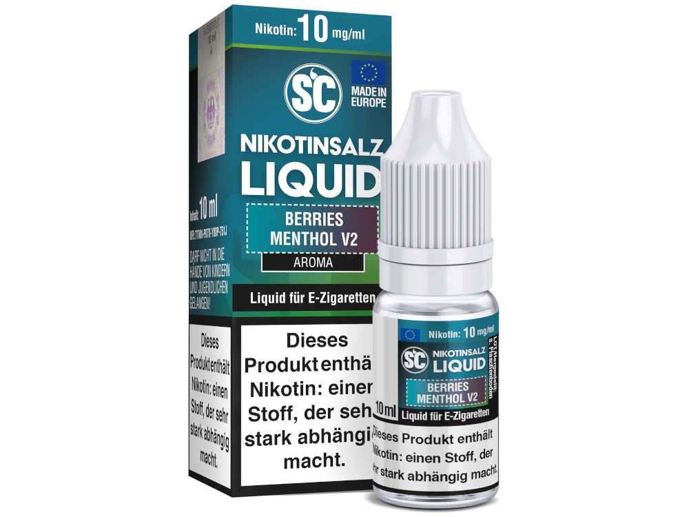 SC Nikotinsalz Liquid Berries Menthol Frisch 10ml