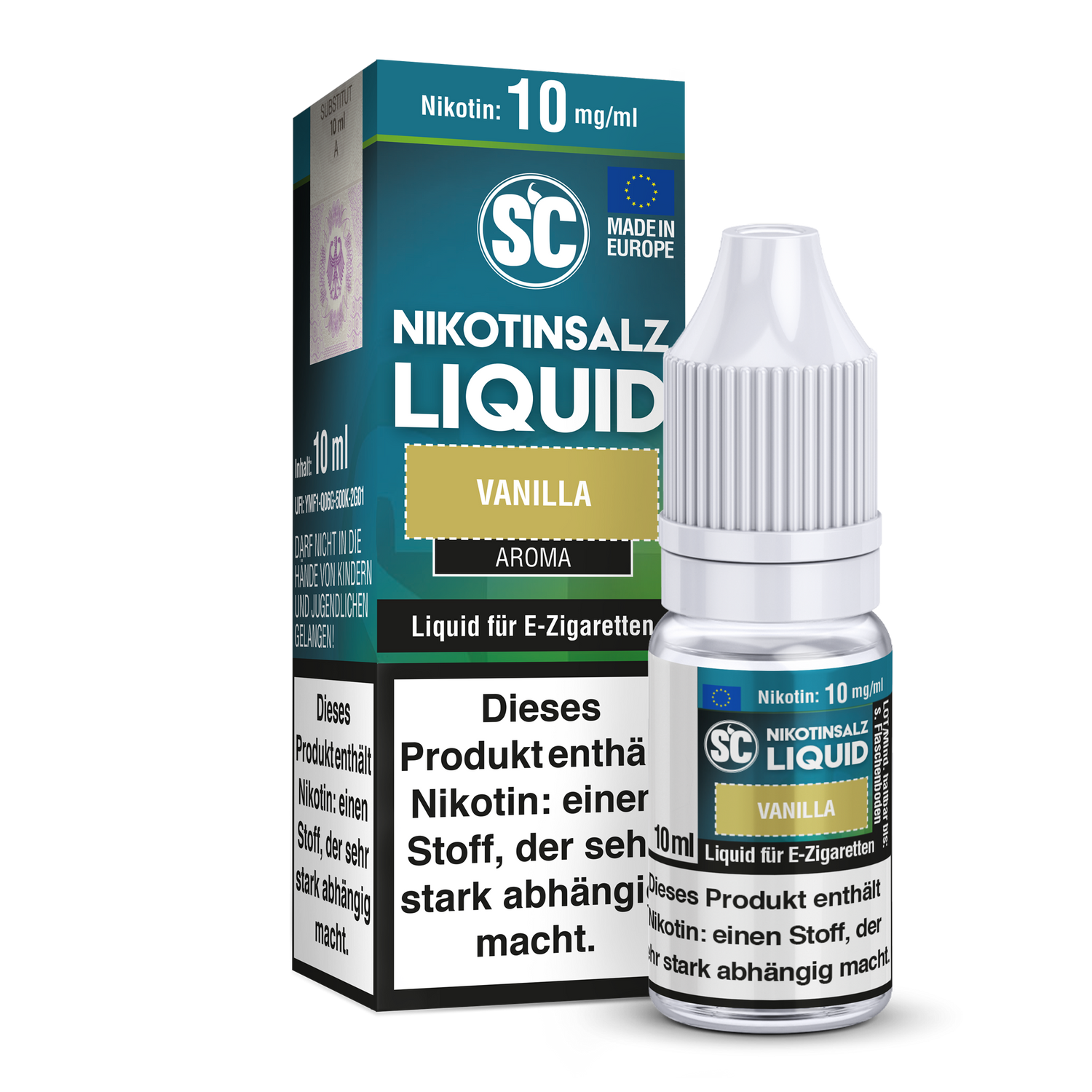 SC - Vanilla Nikotinsalz Liquid 20 mg/ml Für Intensiven Genuss