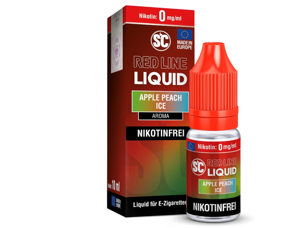 SC Liquids: Intensives Apfel-Pfirsich Aroma für E-Zigaretten