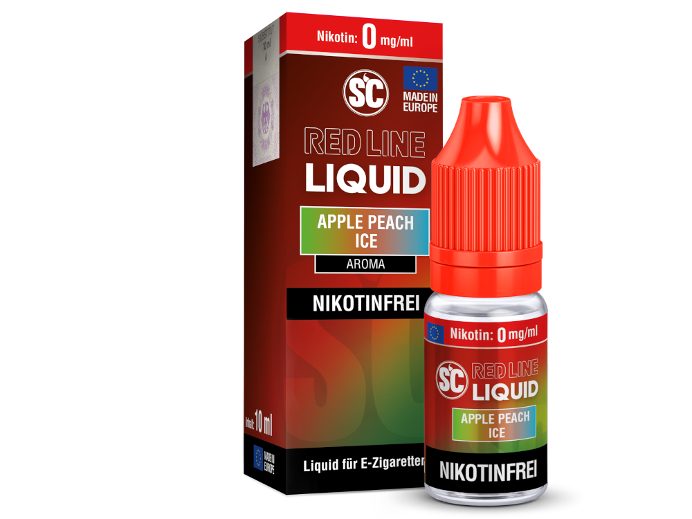 SC Liquids: Intensives Apfel-Pfirsich Aroma für E-Zigaretten