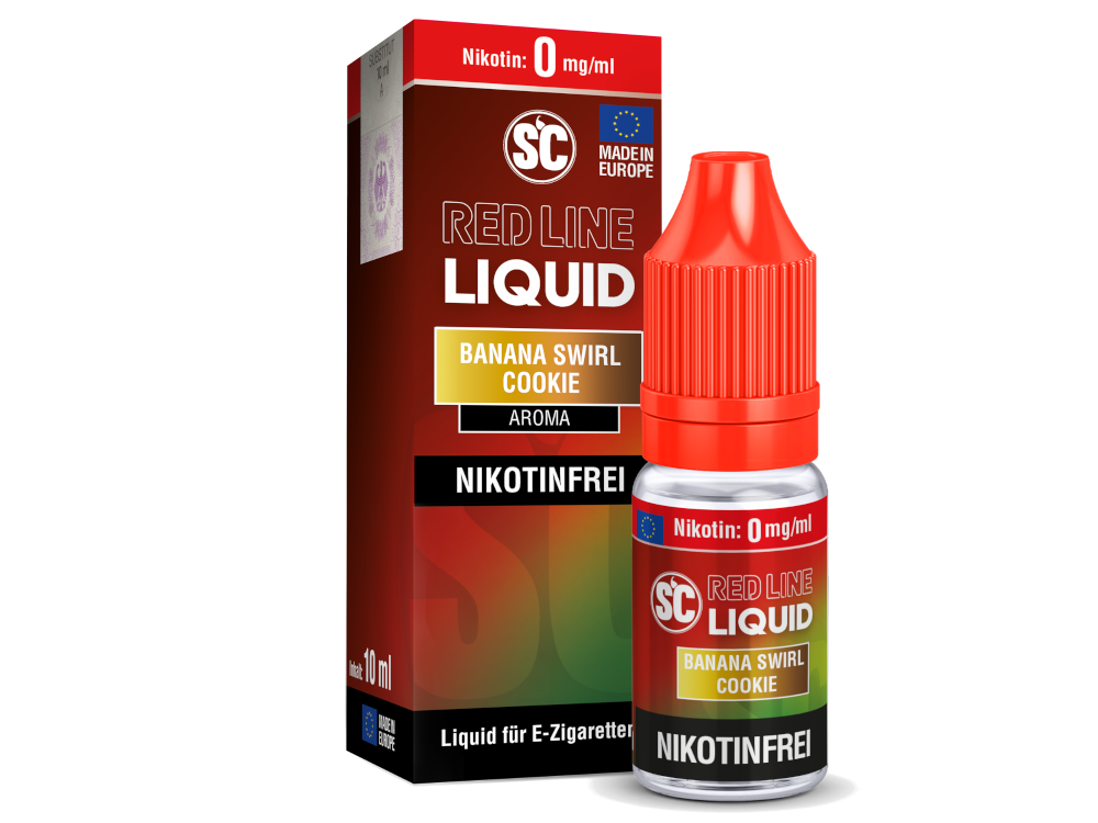 SC - Red Line - Banana Swirl Cookie - Intensiver Geschmack