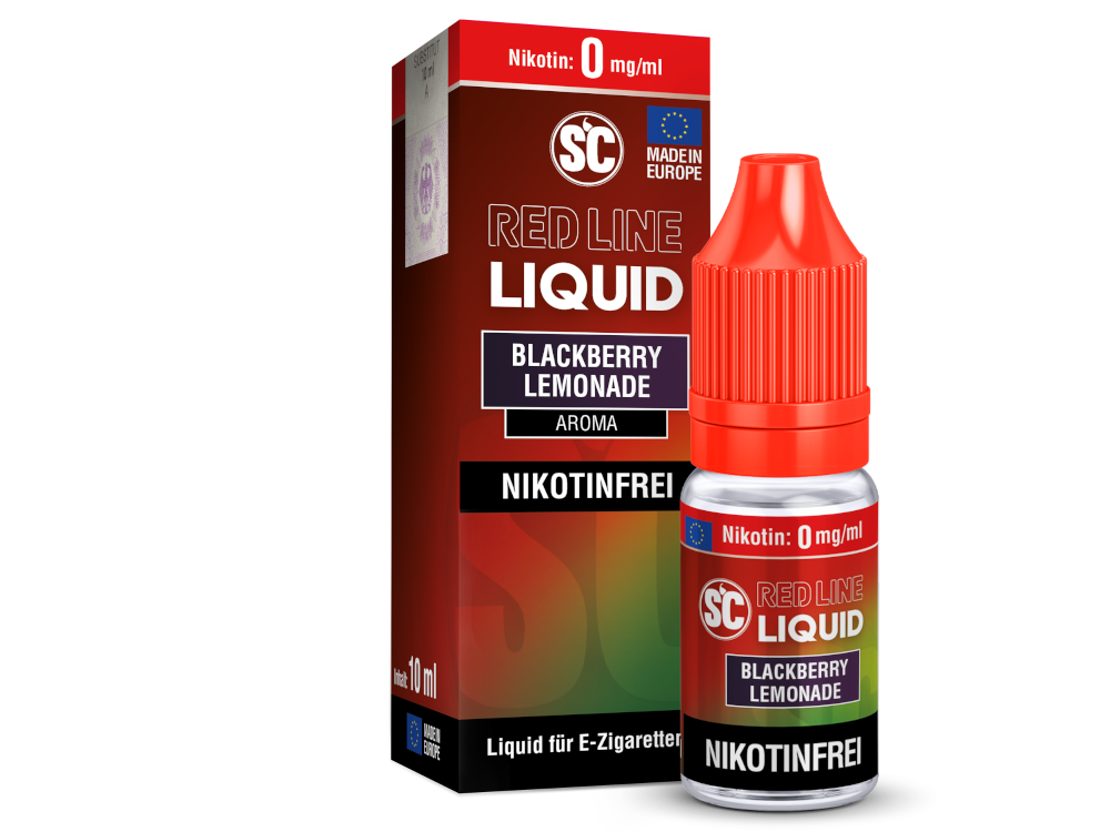 SC Red Line Nikotinsalz: Intensives Brombeer-Limetten Aroma