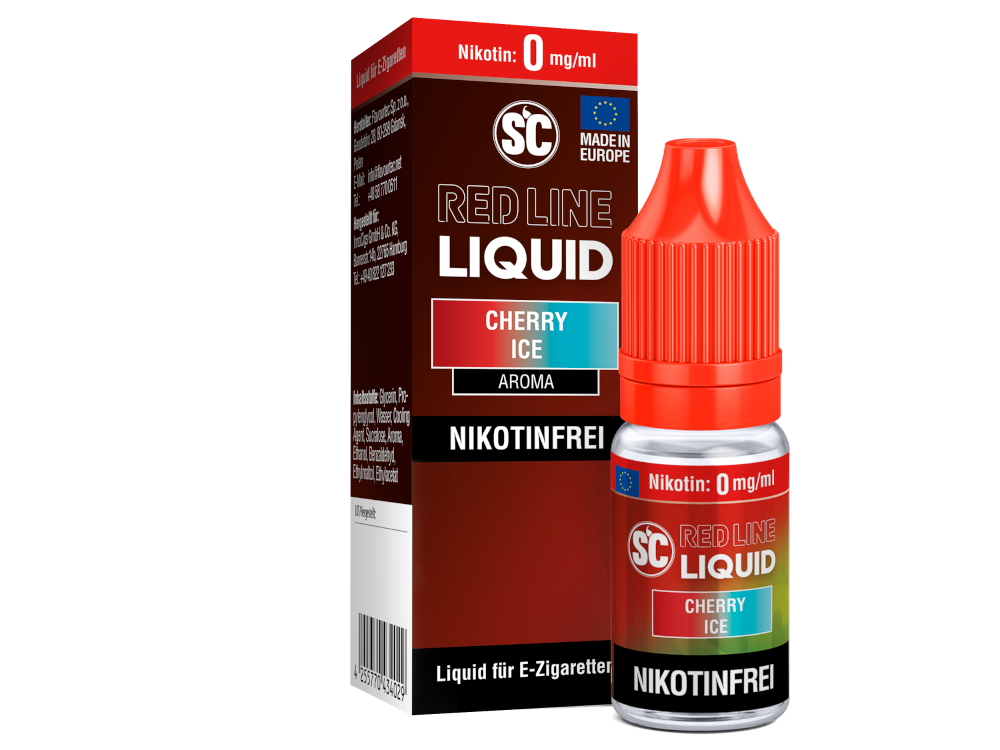 SC - Red Line - Cherry Ice - Intensiver Nikotinsalz Genuss