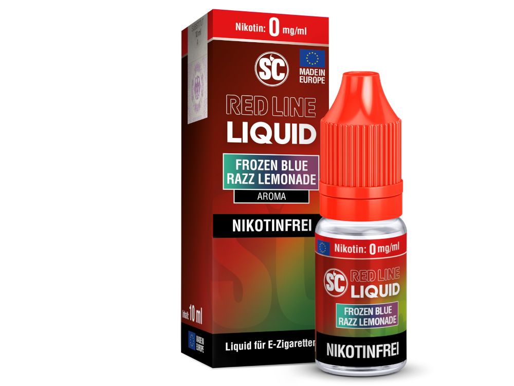 SC Red Line Nikotinsalz Frozen Blue Razz Lemonade Liquid