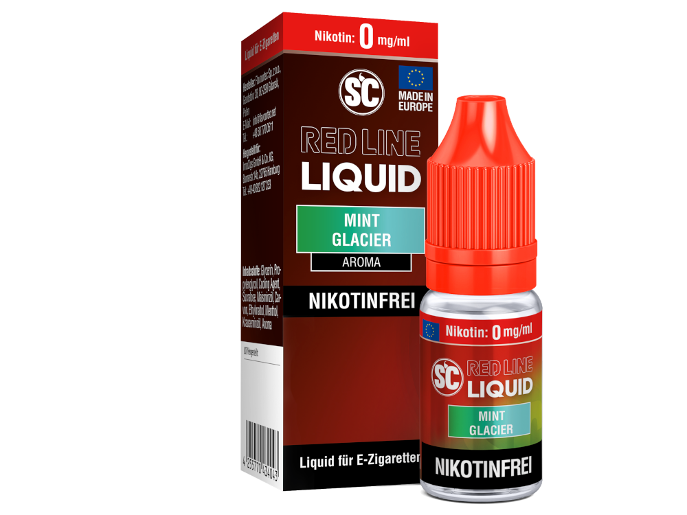 SC - Red Line - Mint Glacier Nikotinsalz Liquid Frisch