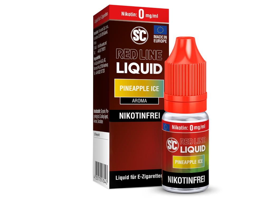 Intensives Pineapple Ice Nikotinsalz Liquid von SC Red Line