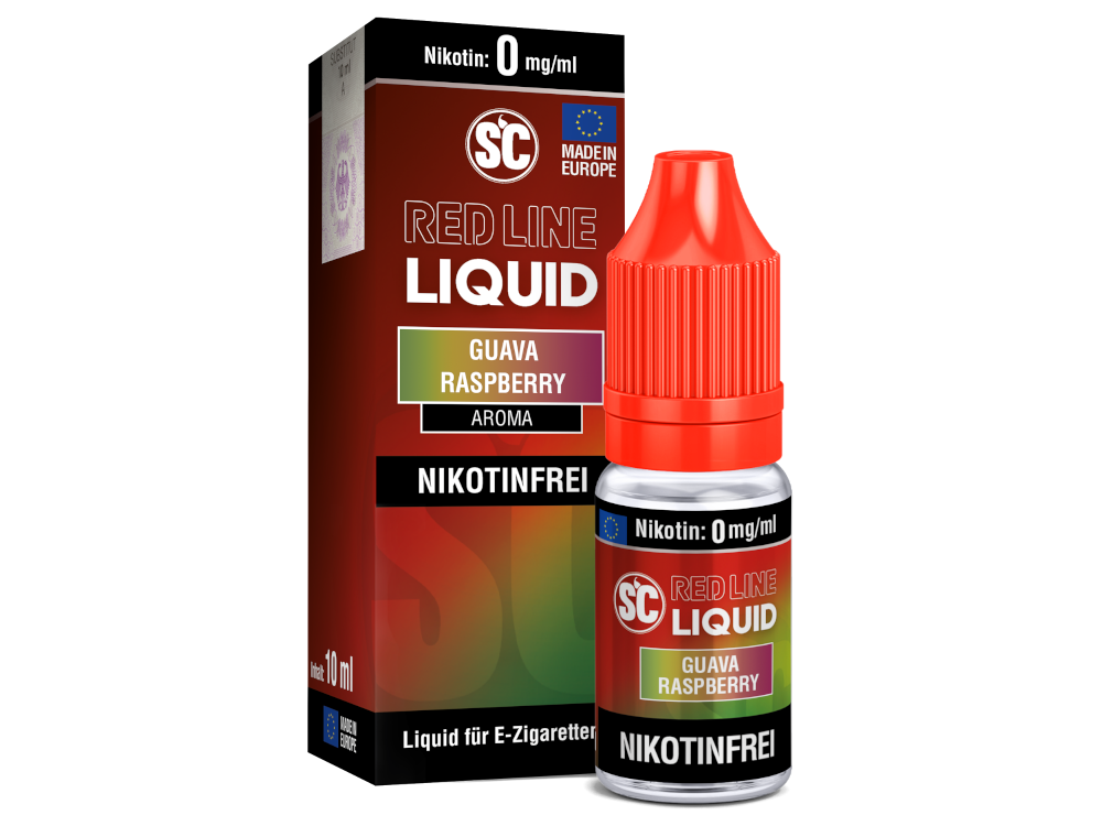 SC Red Line E-Liquid: Intensiver Guava Himbeere Geschmack