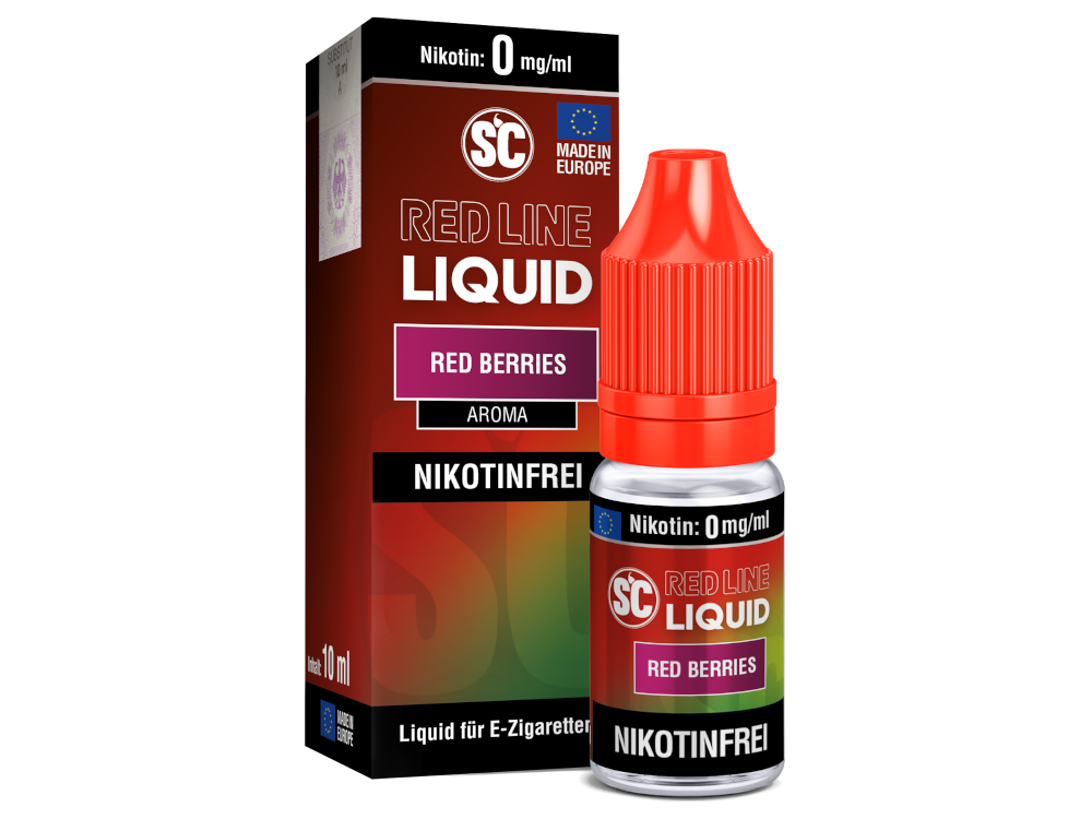SC Red Line E-Liquid Red Berries Nikotin Intensive