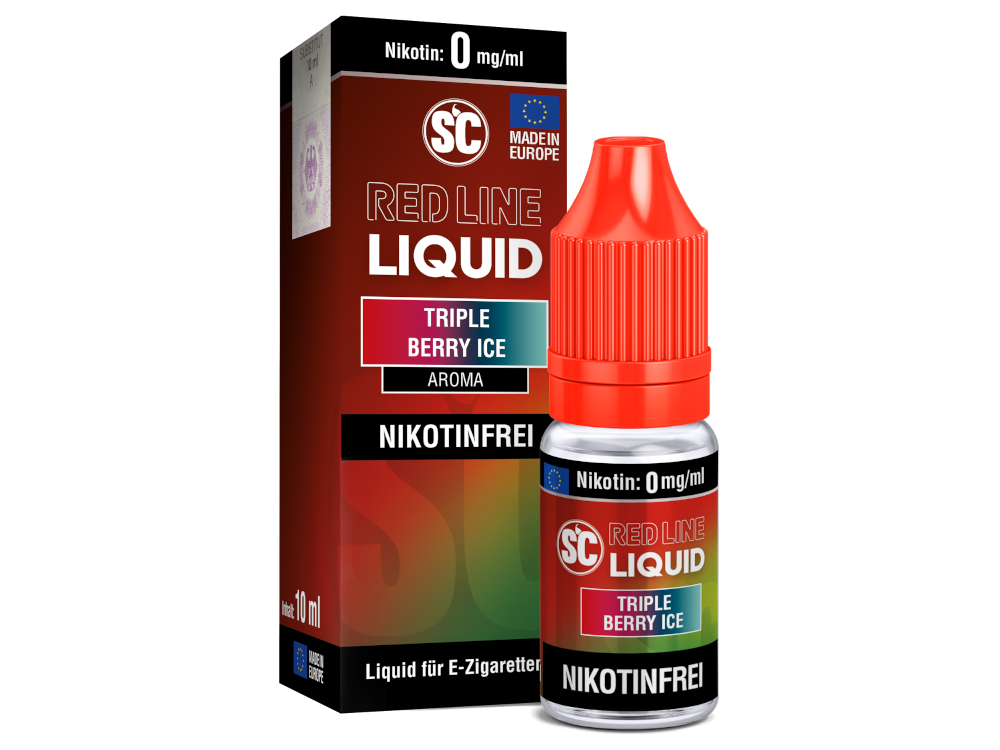 Intensives SC Red Line Nikotin Triple Beere Eis Liquid
