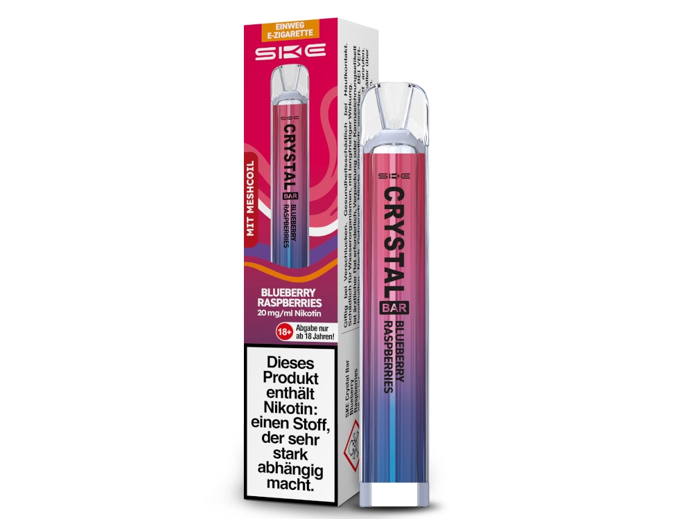 SKE Crystal Bar Einweg E-Zigarette - Fruchtiger Genuss