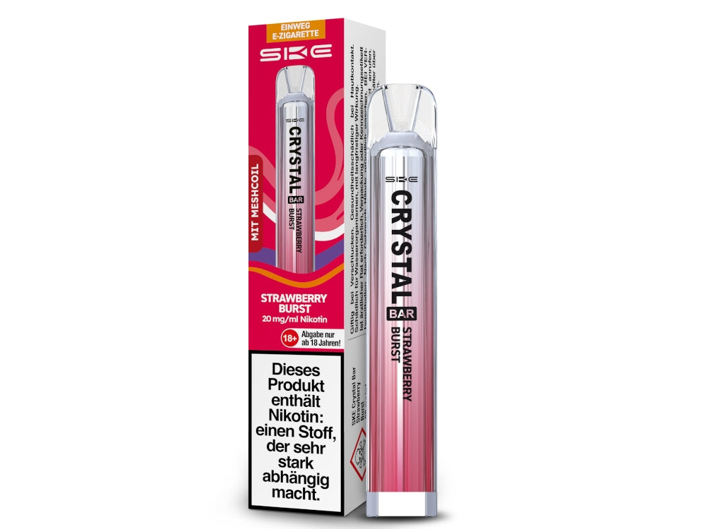 SKE Crystal Bar Einweg E-Zigarette - Fruchtiger Genuss