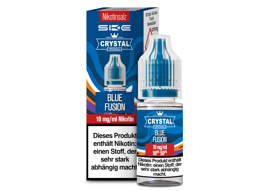 SKE - Crystal - Nikotinsalz Liquid - Blue Fusion Genuss