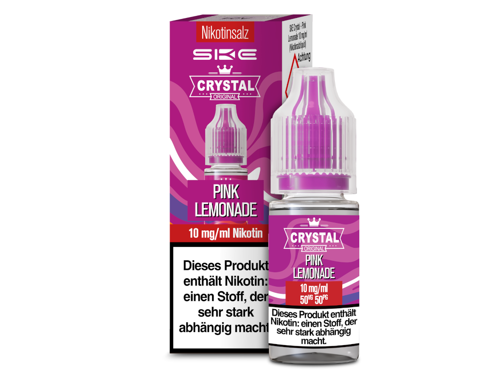 SKE - Crystal - Nikotinsalz Liquid - Pink Lemonade Genuss