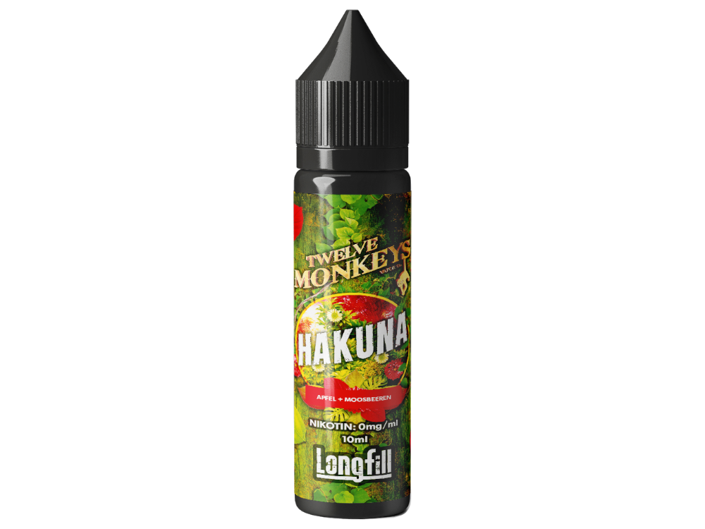 Twelve Monkeys - Longfills 10ml - Hakuna Aroma Genuss
