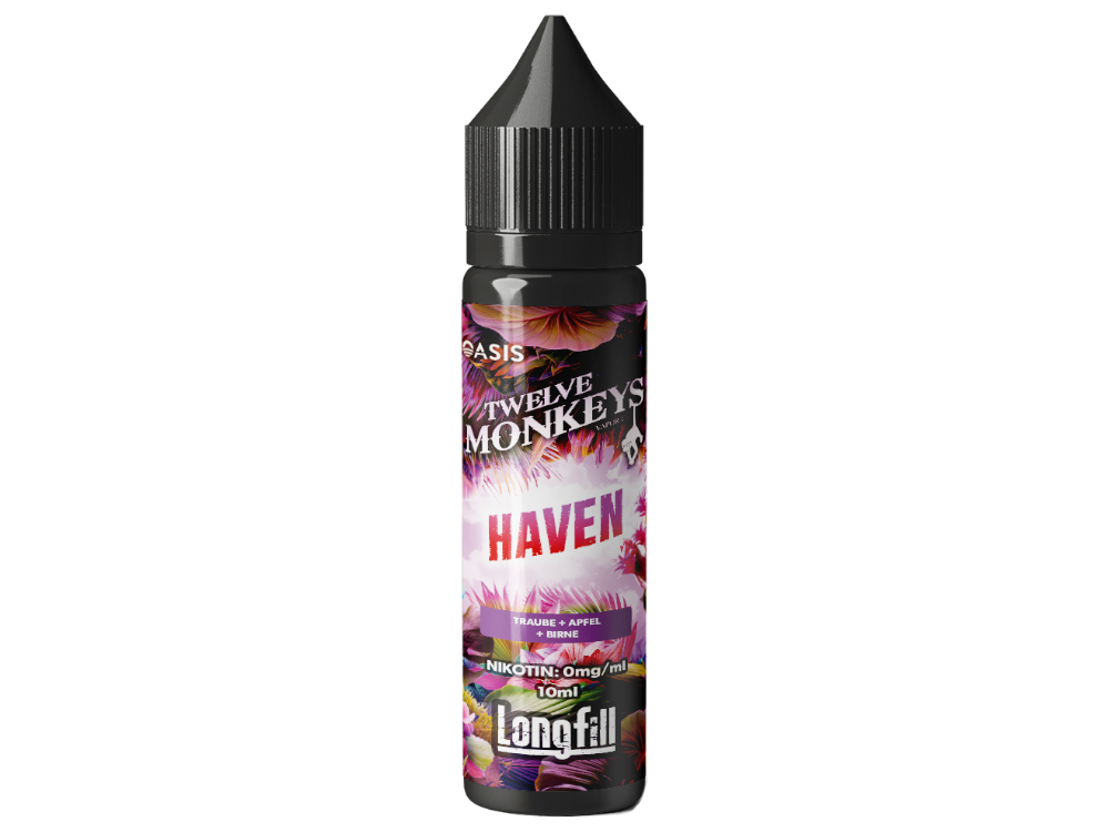 Twelve Monkeys - Longfills 10ml - Haven Aroma Genuss