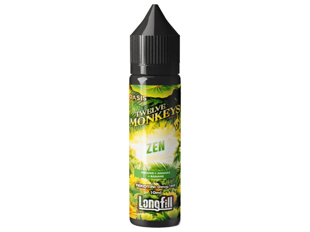 Twelve Monkeys Longfills 10ml Zen Fruchtige Geschmacksexplosion