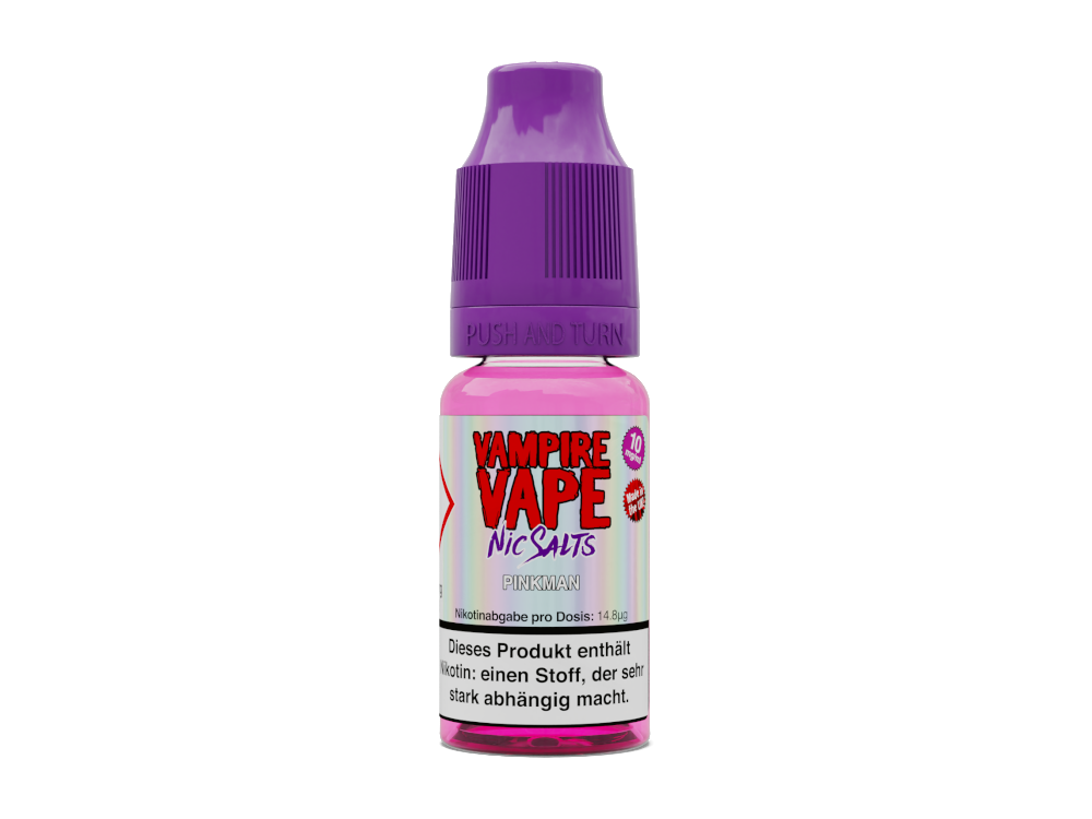 Vampire Vape - Pinkman Nikotinsalz Liquid für Fruchtgenuss