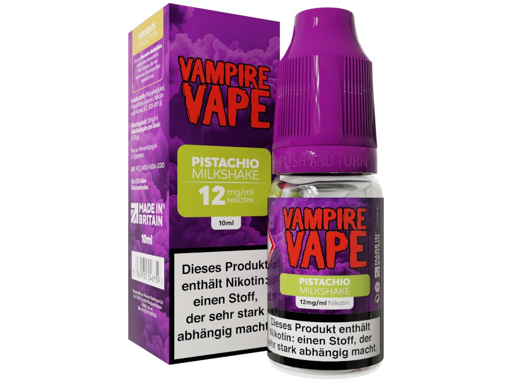 Vampire Vape Pistazien Milchshake E-Liquid 10ml