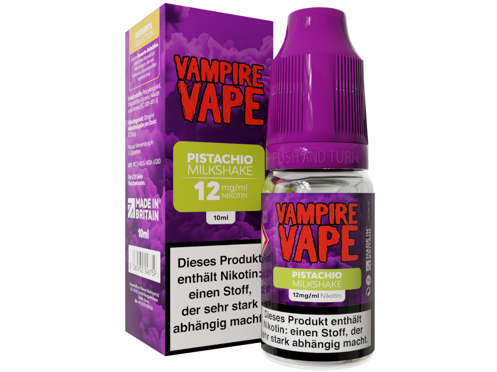 Vampire Vape Pistazien Milchshake E-Liquid 10ml