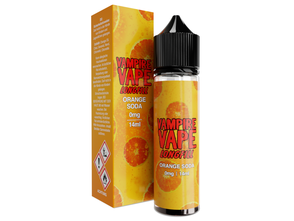 Vampire Vape - Aroma 14 ml - Erfrischendes Orange Soda