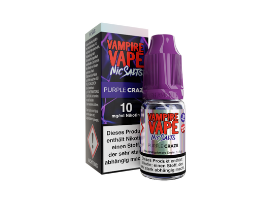 Vampire Vape - Purple Craze Nikotinsalz Liquid Genuss