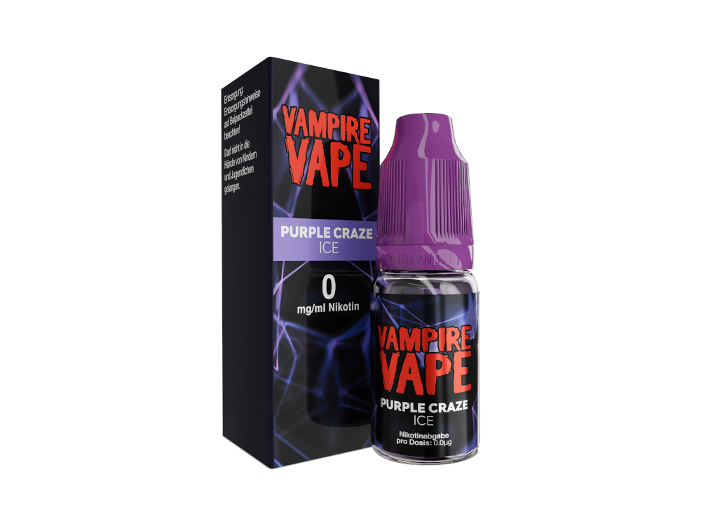 Vampire Vape - Purple Craze Ice Frisches E-Zigaretten Liquid