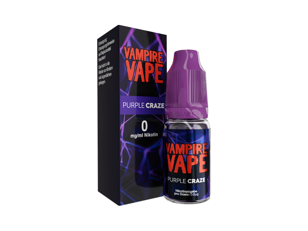 Vampire Vape - Purple Craze E-Zigaretten Liquid Erleben