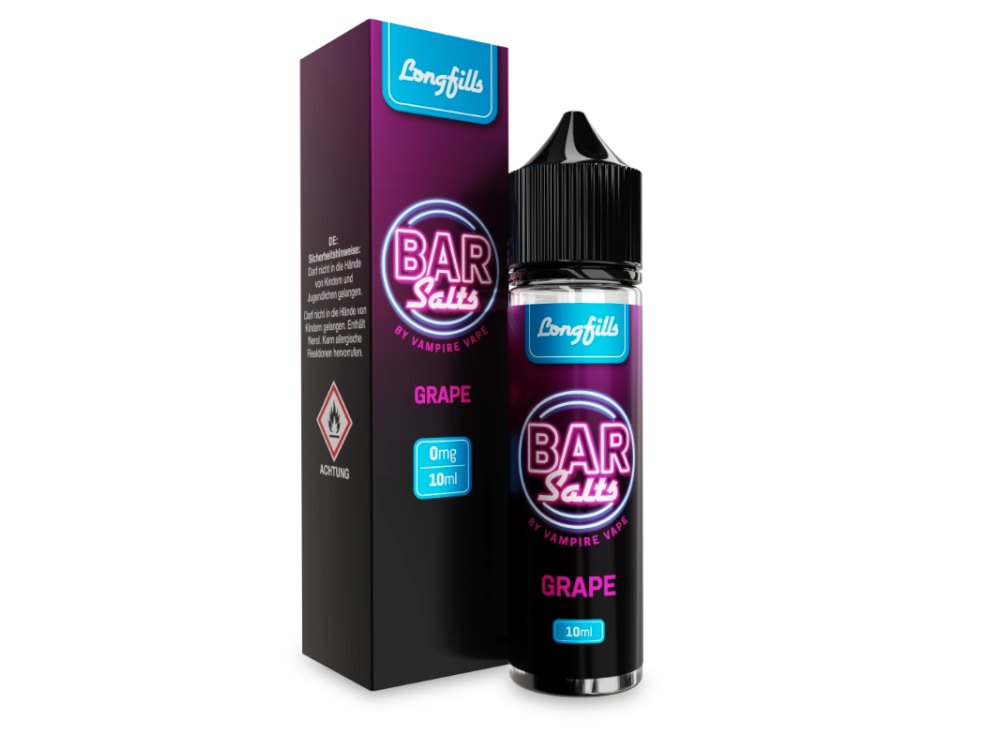 Vampire Vape Bar Salts Longfills 10 ml Grape Geschmack