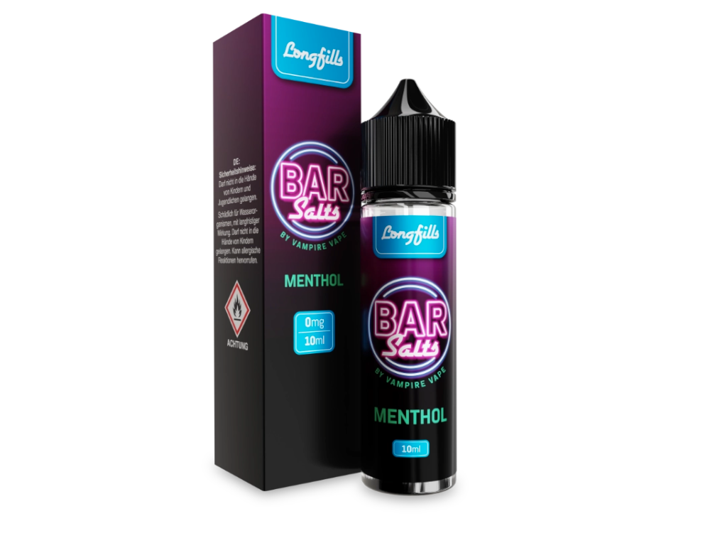 Vampire Vape Bar Salts Longfills 10 ml Menthol Geschmack