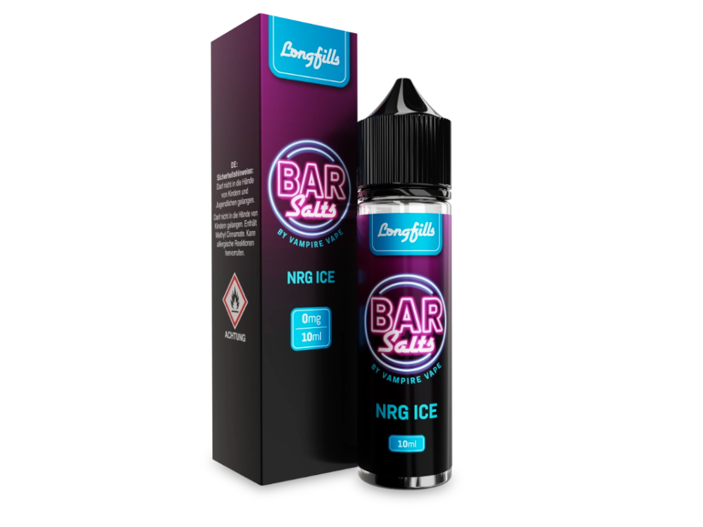 Vampire Vape - Bar Salts - Longfills 10 ml NRG Ice Frisch