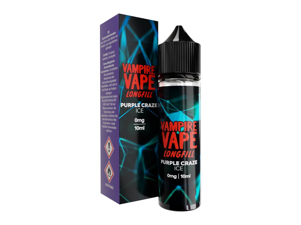 Vampire Vape - Longfills - 10 ml - Purple Craze Ice Genuss